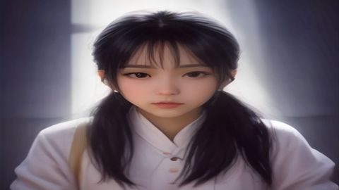 创作者在明亮窗边展示白丝造型搭配方案，自然光写真拍摄教程画面